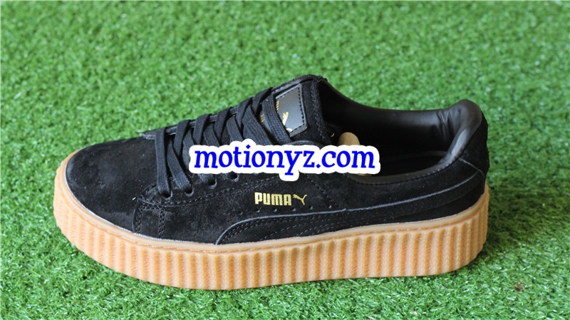 Puma Fenty Rihanna Creeper Low Black Yellow